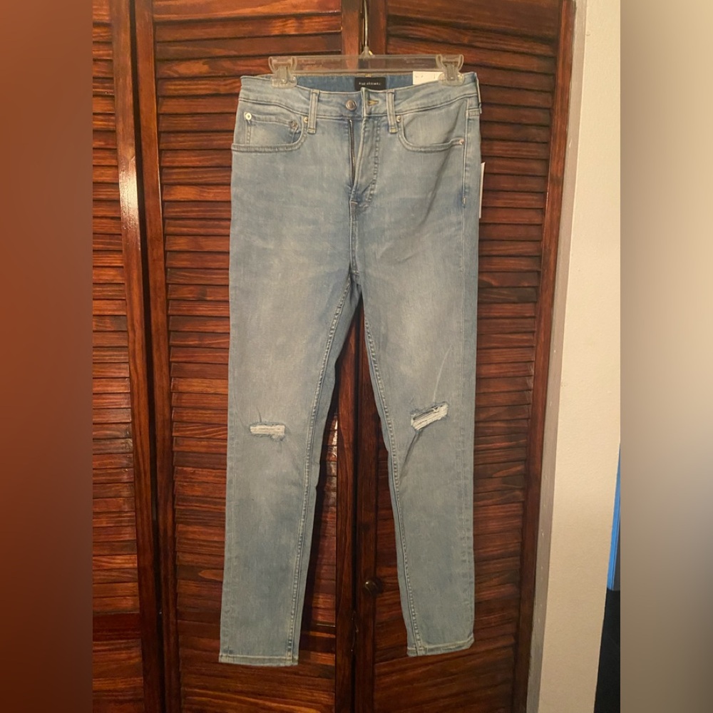 Women's High Rise Light Blue Jeans